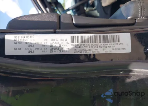 2016 Jeep Grand Cherokee Laredo from USA, damaged, VIN 1C4RJFAG8GC493101